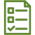 checklist icon in green